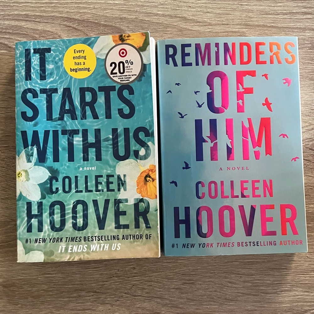 EUC Colleen Hoover Books